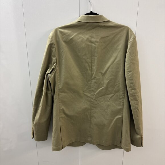 J. Crew Blazer 40R Khaki Tan Cotton Blend Thompson Slim Fit 2-Button Sport Coat - Picture 6 of 8